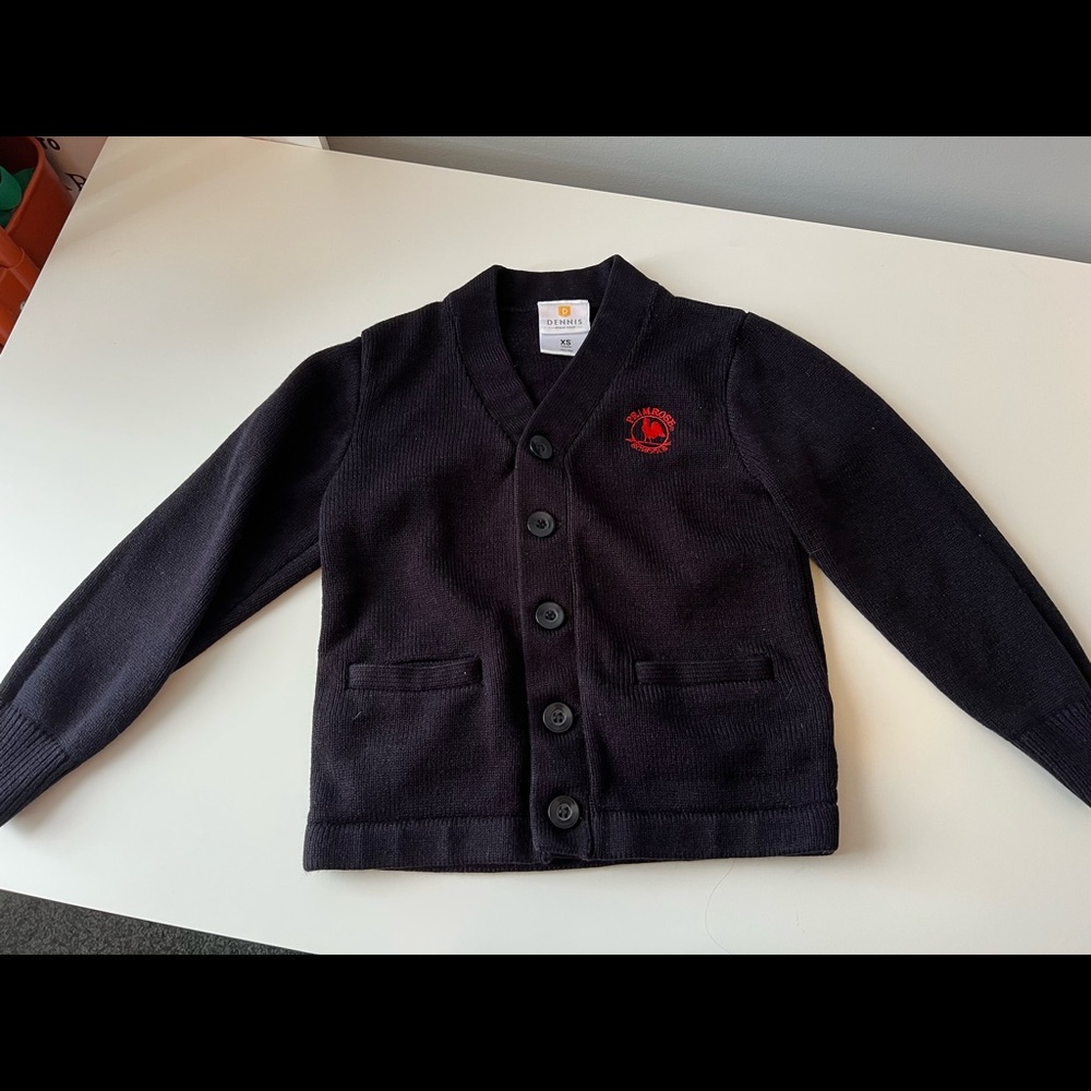 Primrose uniform sweater cardigan